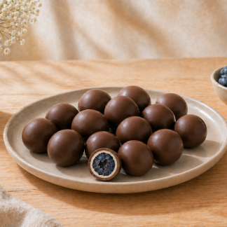 ARÁNDANOS BAÑADOS EN CHOCOLATE KARINAT (120gr)