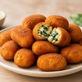 MINI CROQUETAS DE ESPINACA Y QUESO (300gr)