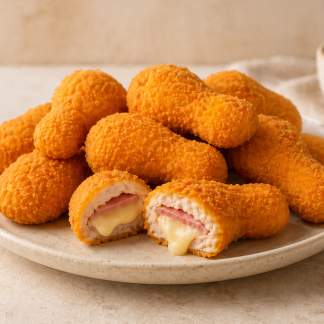 PATITAS DE POLLO CON JAMÓN Y QUESO (2kg)