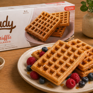 WAFFLES CLÁSICOS FUDY (6u)