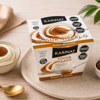 YOGUR HELADO DE DULCE DE LECHE (120gr)