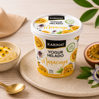 YOGUR HELADO DE MARACUYÁ GRANDE (320gr)