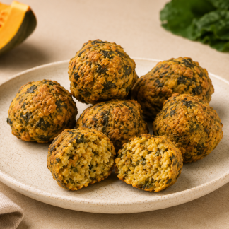 BUÑUELOS DE YAMANÍ, ACELGA Y CALABAZA (6U)