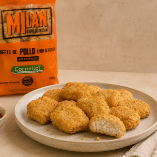 NUGGETS DE POLLO LIBRES DE GLUTEN (300gr)