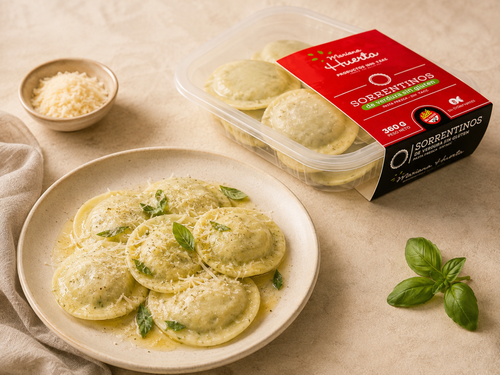 SORRENTINOS DE VERDURA SIN GLUTEN (12U)